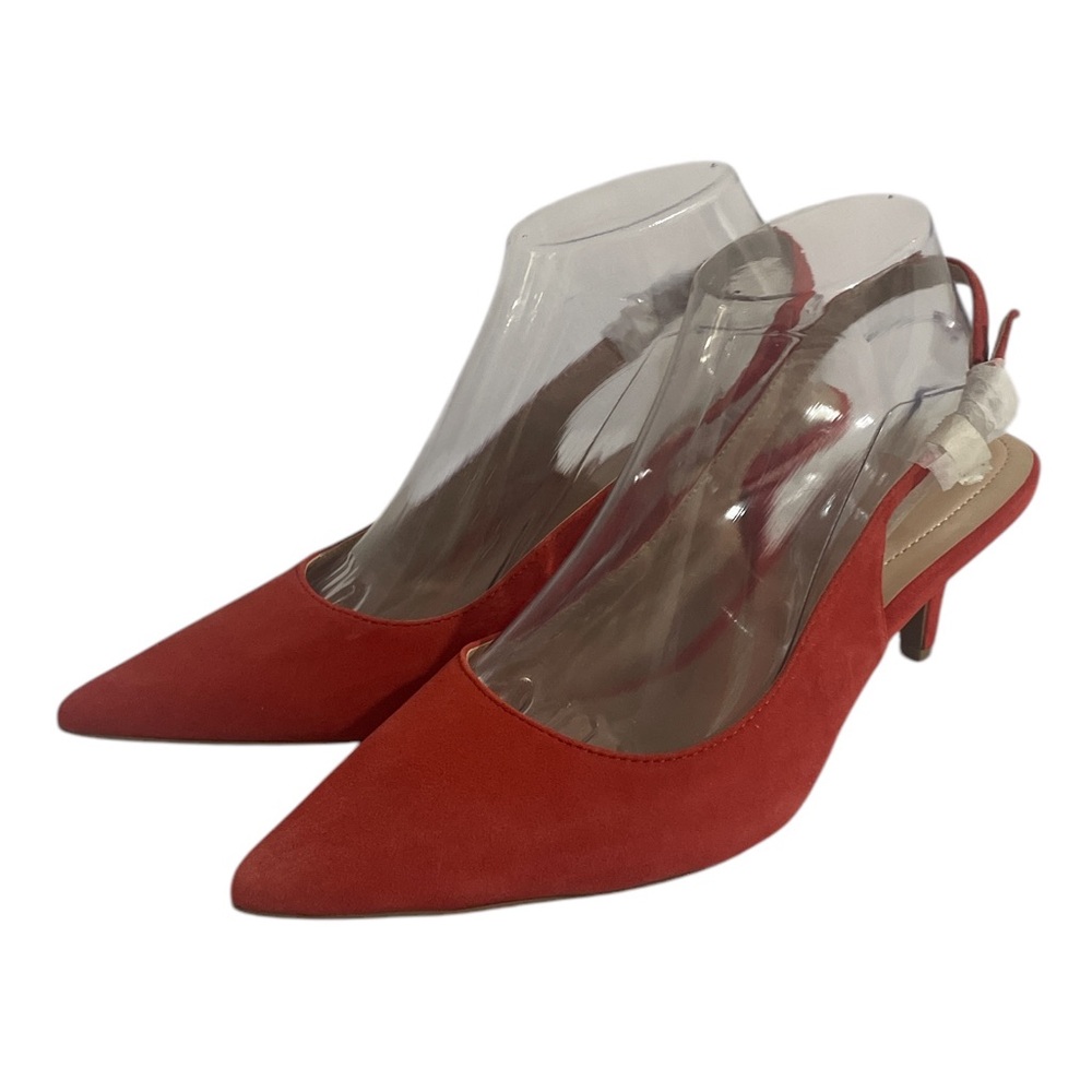 Alfani Coral Slingback Heels 8